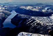 aerial photo, aerial photo, aerial photos, aerial photos, Coruk, drone aerial, drnarfoto, fjord, fjordar, fjllbilder, landscapes, Lapland, summer, swedish mountains, Tjrok, Tysfjorden