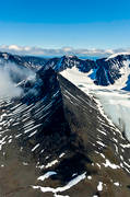 aerial photo, aerial photo, aerial photos, aerial photos, Drakryggen, drone aerial, drnarfoto, glacier, Kebnekaise, landscapes, Lapland, Rabots, summer