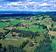 aerial photo, aerial photo, aerial photos, aerial photos, drone aerial, drnarfoto, Duvberg, Herjedalen, idylls, landscapes, samhllen, summer, villages