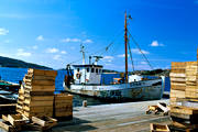 boat, Bohusln, fish boxes, fishing, fishing, fishing boat, Fjllbacka, old, quay, work