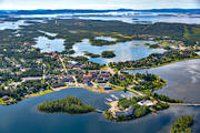 aerial photo, aerial photo, aerial photos, aerial photos, Arjeplog, drone aerial, drnarbild, drnarfoto, Lapland, samhllen, summer
