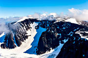 aerial photo, aerial photo, aerial photos, aerial photos, drone aerial, drnarfoto, glacier, Kebnekaise, landscapes, Lapland, Rabots, summer