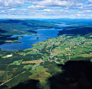 aerial photo, aerial photo, aerial photo, aerial photos, aerial photos, drone aerial, drnarfoto, Jamtland, Klov lake, Klovsjo, planning, samhllen, villages
