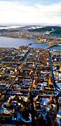 aerial photo, aerial photo, aerial photos, aerial photos, autumn, centre, city, drone aerial, drnarfoto, froso bridge, Froson, Jamtland, Ostersund, stder