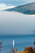 cloud, communications, fog, lake, nature, sailing, sailing-boat, summer, water sports, ventyr