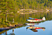 aeroplane, aeroplane, aviation, Bod lake, communications, Cub, floats, fly, Forsan, Piper, pontoons, seaplane, super cub