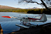 aeroplane, Ann lake, aviation, Bunnerviken, communications, Cub, Jamtland, Piper, seaplane, seaplane