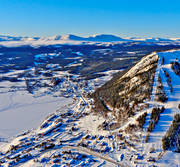 aerial photo, aerial photo, aerial photos, aerial photos, drone aerial, drnarfoto, Funasdalen, Funasdalsberget, Herjedalen, journeys down, landscapes, samhllen, ski slopes, swedish mountains, winter