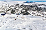 aerial photo, aerial photo, aerial photos, aerial photos, drone aerial, drnarfoto, Herjedalen, installations, ski resort, ski resort, ski slopes, Vemdalsskalet, winter