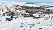 aerial photo, aerial photo, aerial photos, aerial photos, drone aerial, drnarbild, drnarfoto, Herjedalen, installations, ski resort, ski resort, ski slopes, Vemdalsskalet, winter