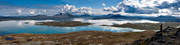 alpine, lake, landscapes, Lapland, mountain, mountains, national park, Padjelanta, Sarek, Sarekfjll, summer, top, Unna-Tuki, view, Virihaure