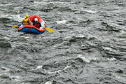 boat, excitement, Pite river, rubber boat, stream, summer, tube, paddle, water sports, white-water rafting, ventyr